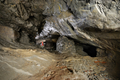 Dobývky v dole Franz-Franz