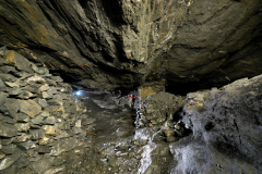 Dobývky v dole Franz-Franz