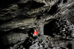 Dobývky v dole Franz-Franz