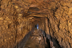 Odvodňovací štola dolového pole Zuzana na Hořovicku