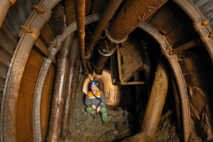 Štola 5 se sýpem, dnes nepřístupná