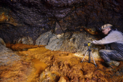 Důl na přítoku Tyterského potoka - pohřbený pod sesutým svahem