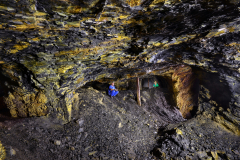 Důl na přítoku Tyterského potoka - suchá část