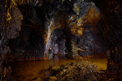 Jeden z větších zachovalých dolů u Lednice