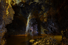 Vytěžená prostora v dole u Lednice