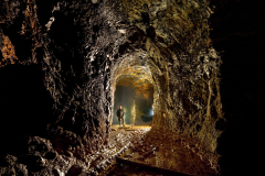 Jeden z větších zachovalých dolů u Lednice