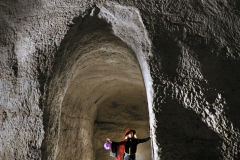 Jeden z výklenků ve velké komoře