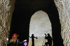 Nevřeň - stínohra v největší prostoře dolu