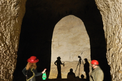 Nevřeň - stínohra v největší prostoře dolu