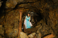 Štola Barbora na Berounsku - focení do podzemního komixu