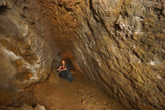 Štola Barbora na Berounsku - focení do podzemního komixu