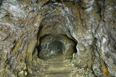 Průzkumná stometrová štola u Zdic