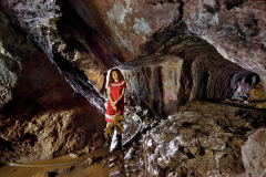 Štola Vojtěch u Rudné - fotka do podzemního horrorového komixu