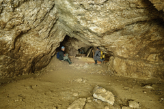 Prostory nad zatopenou úpadnicí