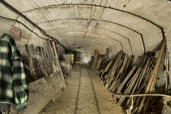 Průtahová štola, deponie lokomotiv