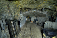 Průtahová štola, deponie lokomotiv