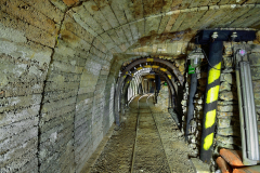 Průtahová štola, deponie lokomotiv