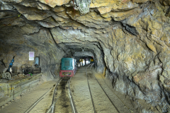 Průtahová štola, deponie lokomotiv