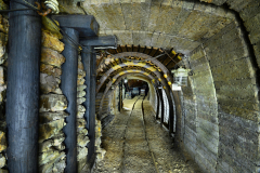 Průtahová štola, deponie lokomotiv