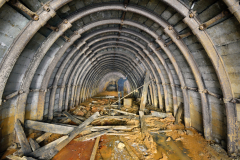 Překop poblíž jámy Rako