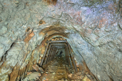 Zmáhání hlavní větrní k jámě 1. máj