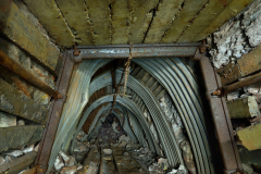 Zmáhání hlavní větrní k jámě 1. máj