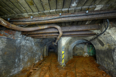 Vyústění VKD překopu pod jámu Rako