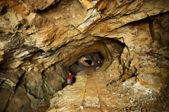 Podzemní několikapatrový lom Loreta